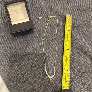 Children’s gold toned cross